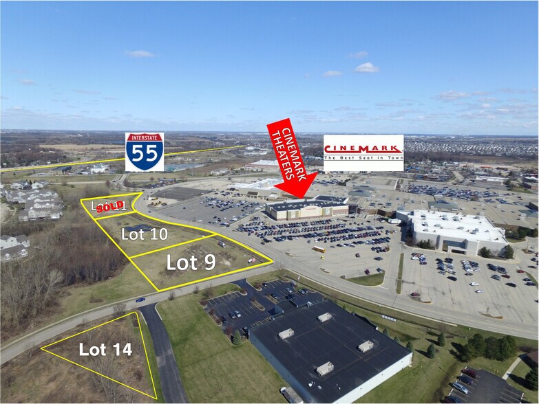 Mall Loop Dr, Joliet, IL à vendre - Aérien – Image 3 sur 4