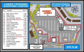 Plus de détails pour 655 Atlanta Hwy, Cumming, GA - Local commercial à louer