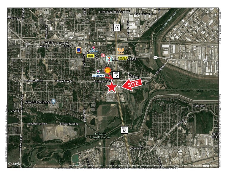 1401 S Loop 12, Irving, TX à louer - Aérien – Image 2 sur 3