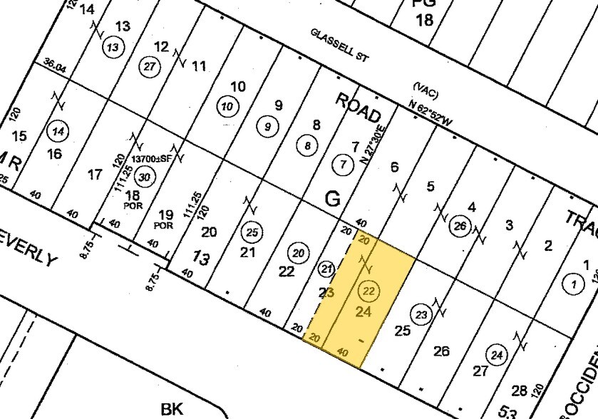 2817-2819 Beverly Blvd, Los Angeles, CA à louer - Plan cadastral – Image 3 sur 3