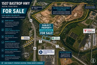 Plus de détails pour 1507 Bastrop Hwy, Austin, TX - Terrain à vendre