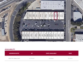 18231-18259 Mount Baldy Cir, Fountain Valley, CA à louer Plan de site– Image 2 sur 2