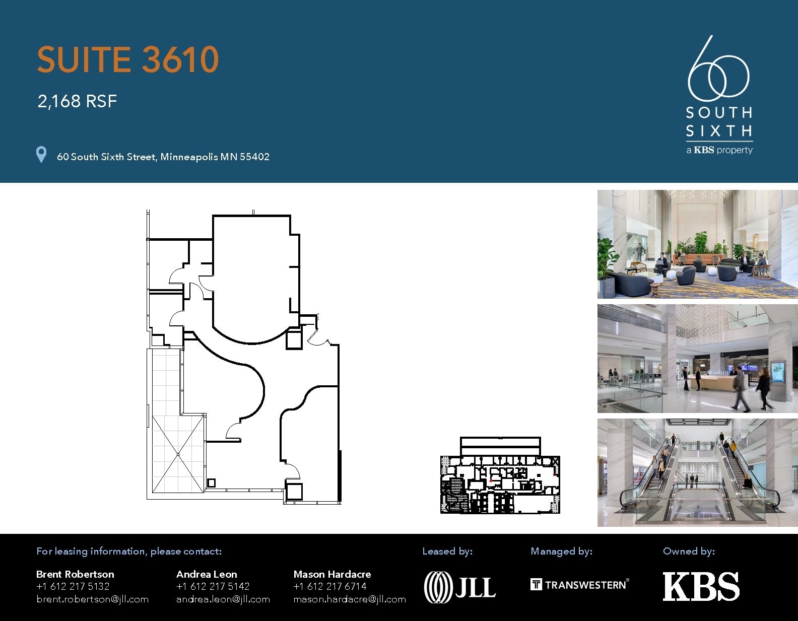 60 S 6th St, Minneapolis, MN à louer Plan d’étage– Image 1 sur 1