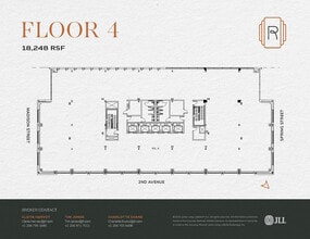1015 2nd Ave, Seattle, WA à louer Plan d’étage– Image 1 sur 1