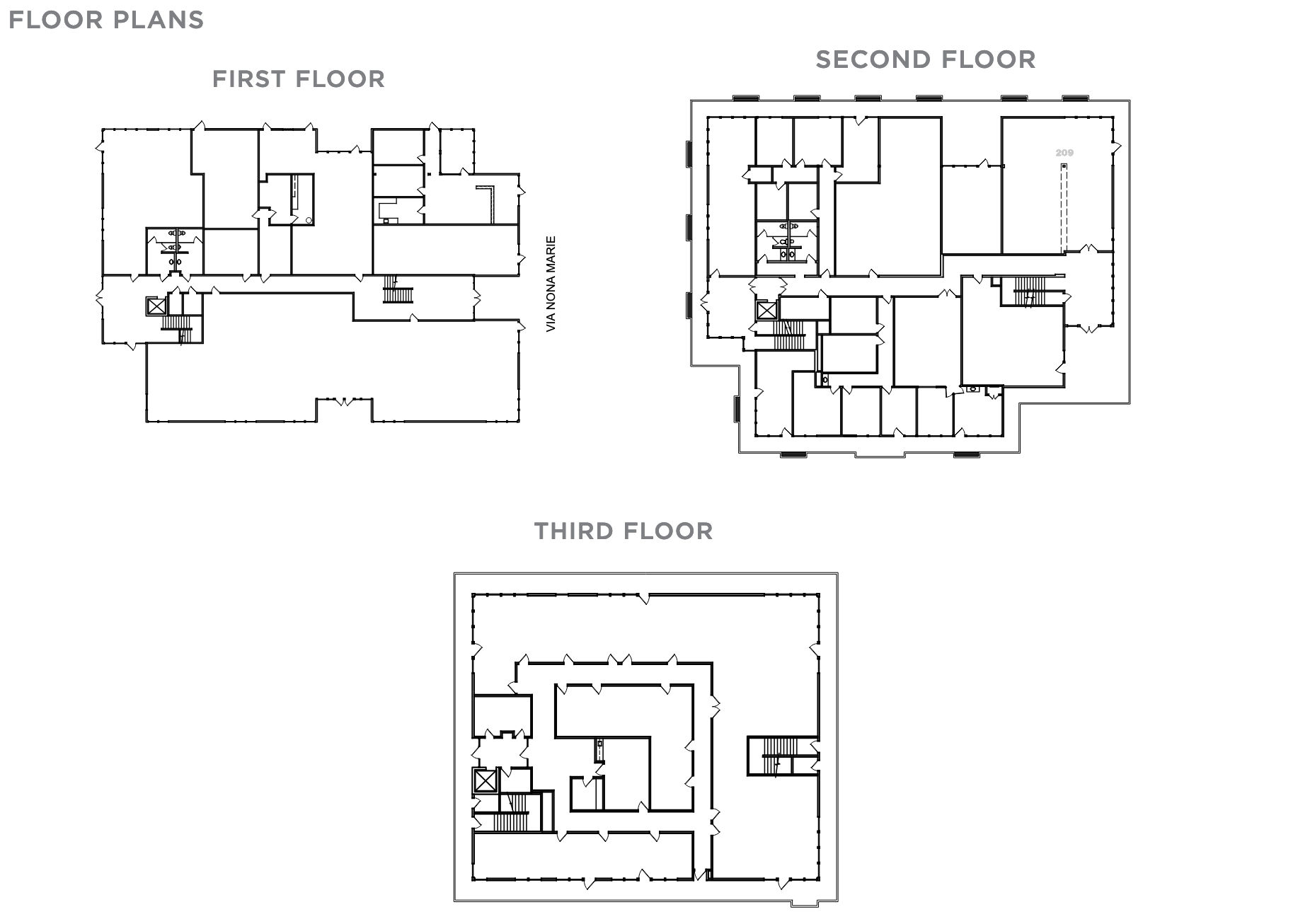 3785 Via Nona Marie, Carmel, CA à louer Plan d’étage– Image 1 sur 1