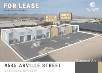 Plus de détails pour 9545 Arville St, Las Vegas, NV - Industriel/Logistique à louer