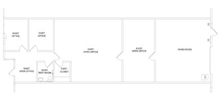 2625 E Craig Rd, North Las Vegas, NV à louer Plan d’étage– Image 2 sur 2