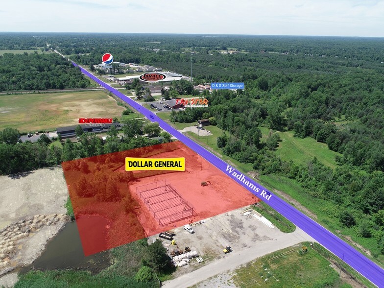2358 Wadhams Rd, Kimball Township, MI à vendre - Aérien – Image 2 sur 4