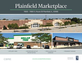 Plus de détails pour 11830-11840 S State Route 59, Plainfield, IL - Local commercial à louer