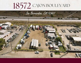 Plus de détails pour 18572 Cajon Blvd, San Bernardino, CA - Terrain à vendre