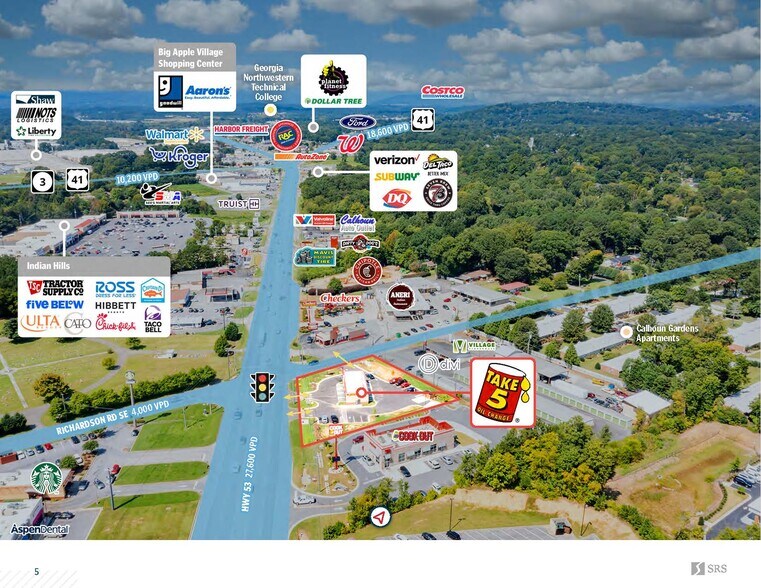604 Highway 53 East SE, Calhoun, GA à vendre - Photo de l’immeuble – Image 3 sur 6