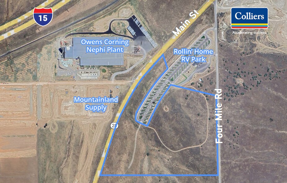 2888 S Four Mile Rd, Nephi, UT à vendre - Photo de l’immeuble – Image 1 sur 5