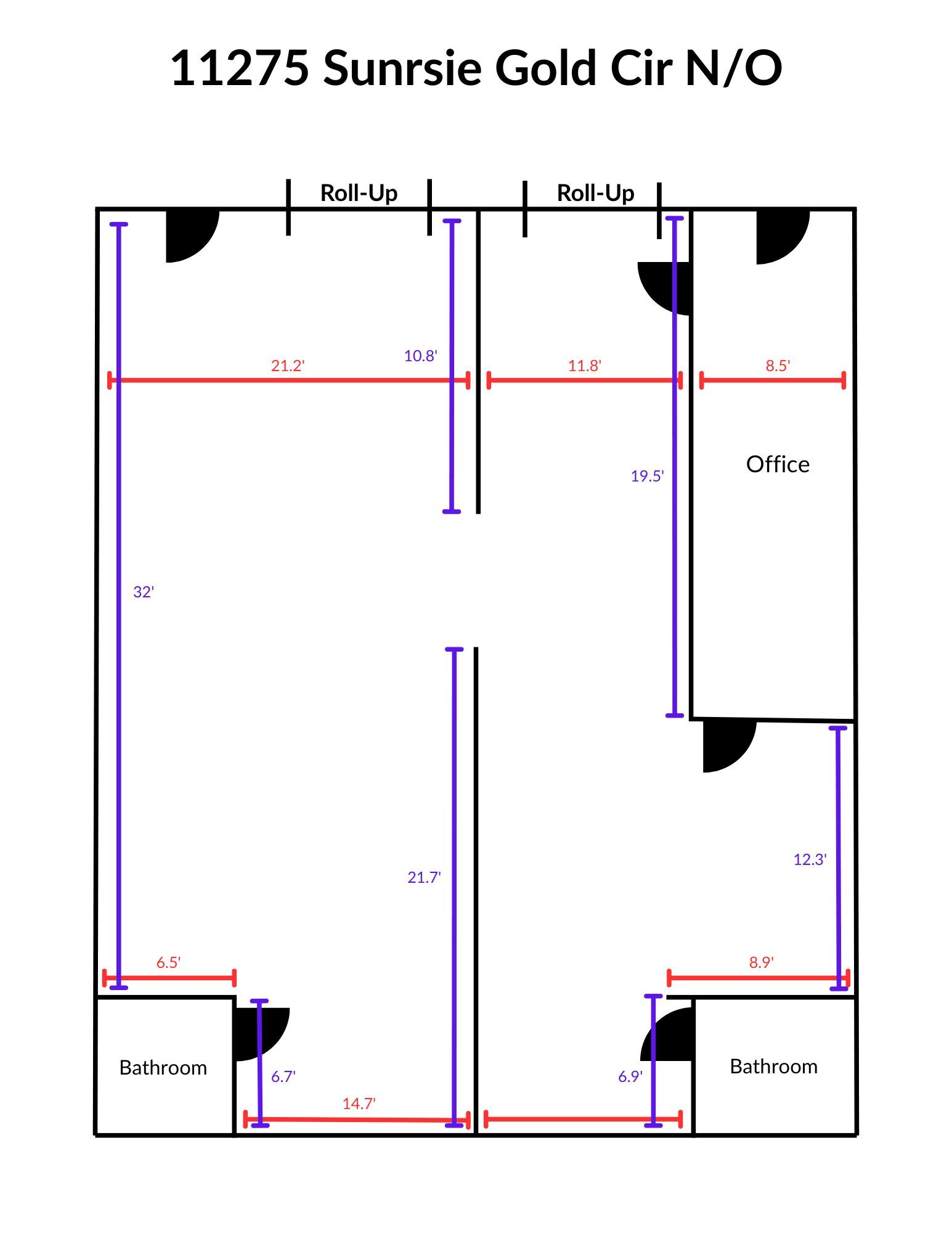 11275 Sunrise Gold Cir, Rancho Cordova, CA à louer Plan d’étage– Image 1 sur 5