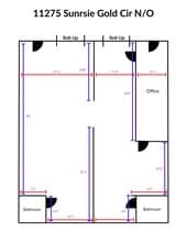 11275 Sunrise Gold Cir, Rancho Cordova, CA à louer Plan d’étage– Image 1 sur 5