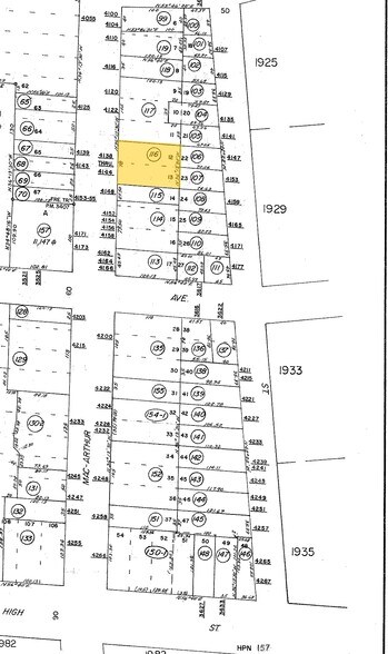 4138-4144 Macarthur Blvd, Oakland, CA à louer - Plan cadastral – Image 3 sur 15