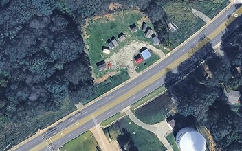 1810 & 1812 Linwood Drive, Paragould, AR - Vue aérienne vue de carte