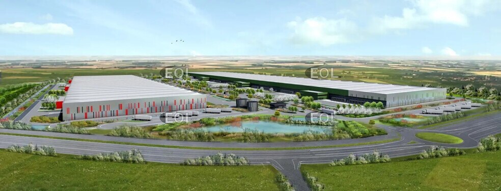 Industriel/Logistique dans Dourges à louer - Aérien – Image 1 sur 1
