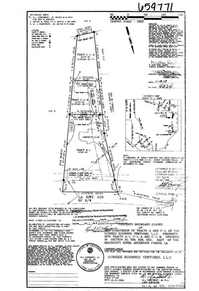 43519 Weber City Rd, Gonzales, LA à vendre - Plan cadastral – Image 3 sur 6