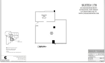 293 Eisenhower Pky, Livingston, NJ à louer Plan d’étage– Image 1 sur 1