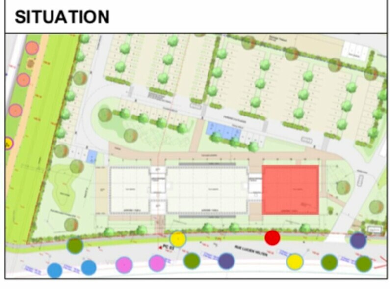 Bureau dans Holtzheim à louer - Plan de site – Image 2 sur 3
