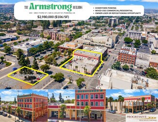 Plus de détails pour 150-196 E 3rd St, Pomona, CA - Local commercial à vendre