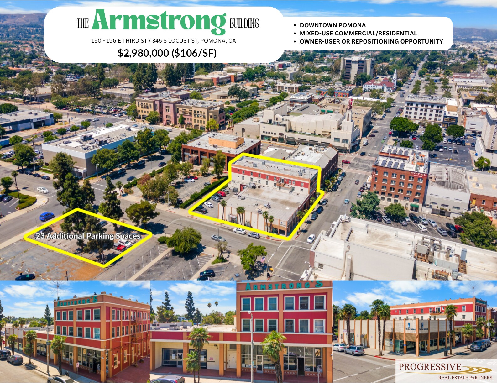150-196 E 3rd St, Pomona, CA à vendre Photo principale– Image 1 sur 5