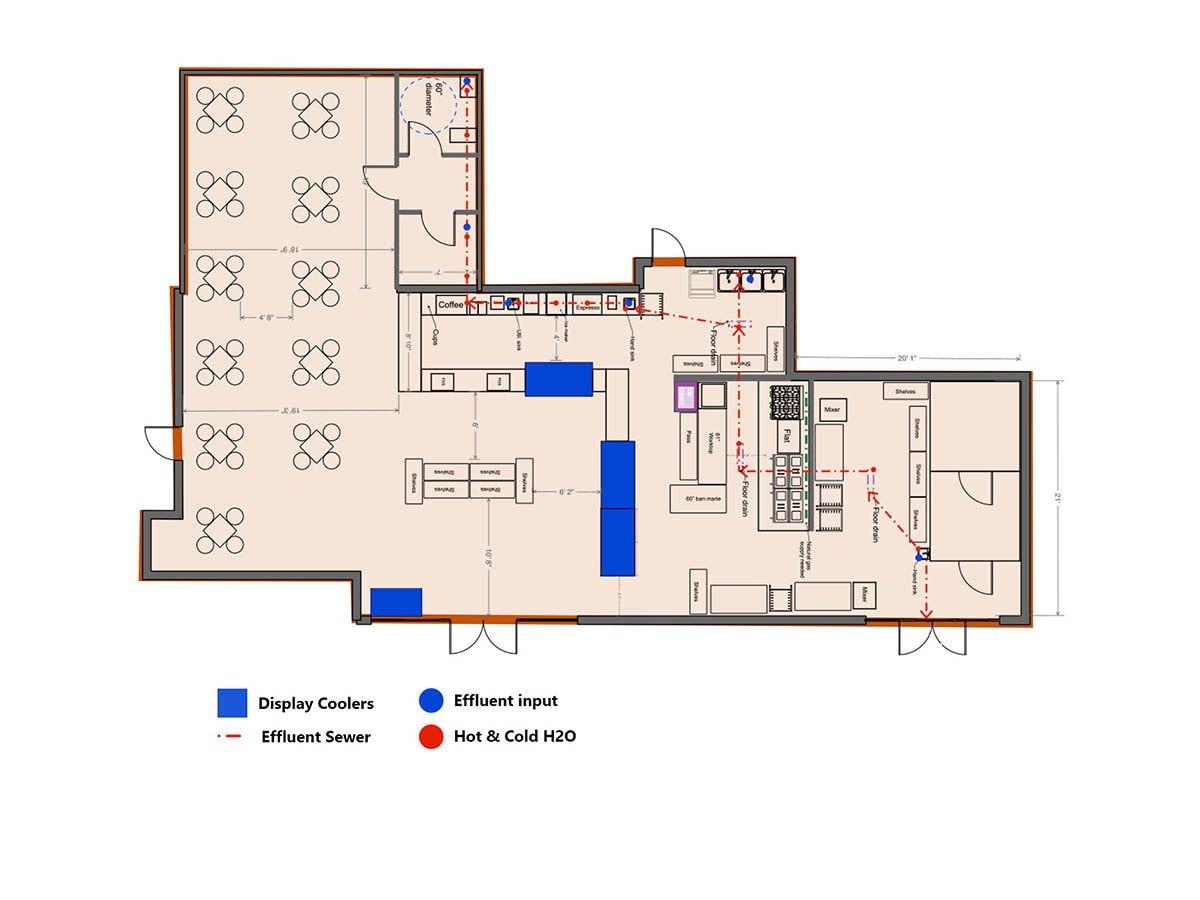 928-976 S George St, York, PA à louer Plan d’étage– Image 1 sur 4