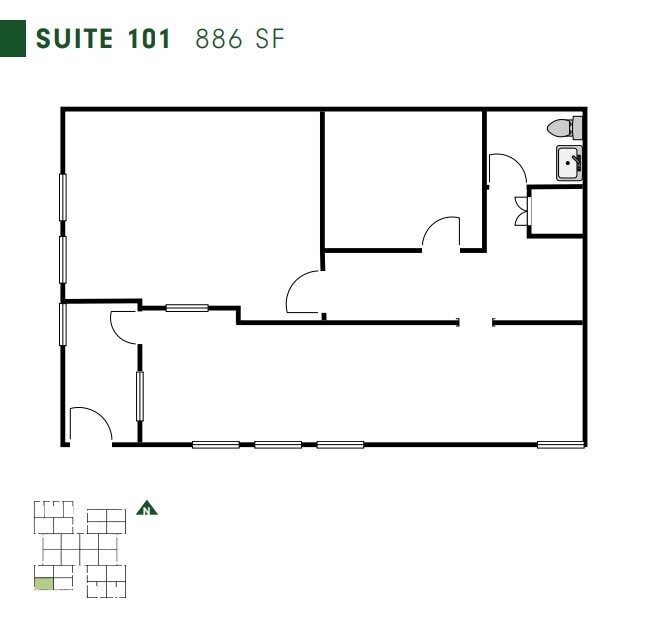 10 W Phillip Rd, Vernon Hills, IL à louer Plan d’étage– Image 1 sur 1