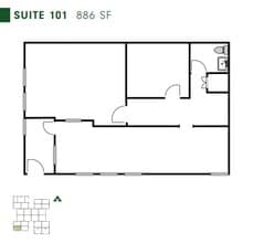 10 W Phillip Rd, Vernon Hills, IL à louer Plan d’étage– Image 1 sur 1