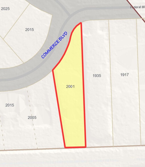 2001 Commerce Blvd, Ann Arbor, MI à vendre - Plan cadastral – Image 3 sur 3