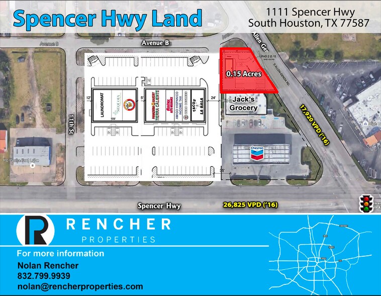 1111 Spencer Hwy, South Houston, TX à vendre - Photo de l’immeuble – Image 1 sur 3