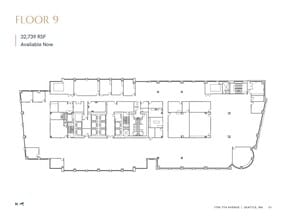 1700 7th Ave, Seattle, WA à louer Plan d’étage– Image 1 sur 1