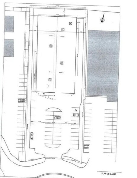 Local commercial dans Béziers à louer - Plan de site – Image 2 sur 6