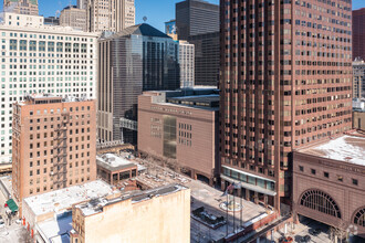 400 S LaSalle St, Chicago, IL - VUE AÉRIENNE  vue de carte