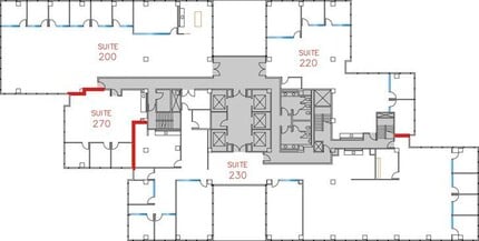 3131 Camino del Rio N, San Diego, CA à louer Plan d’étage– Image 1 sur 1