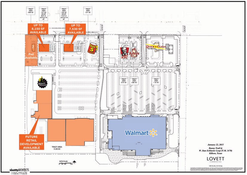 W Stan Schlueter Loop, Killeen, TX à louer - Plan de site – Image 3 sur 4