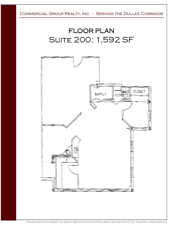 5675 Stone Rd, Centreville, VA à louer Plan d’étage– Image 1 sur 1