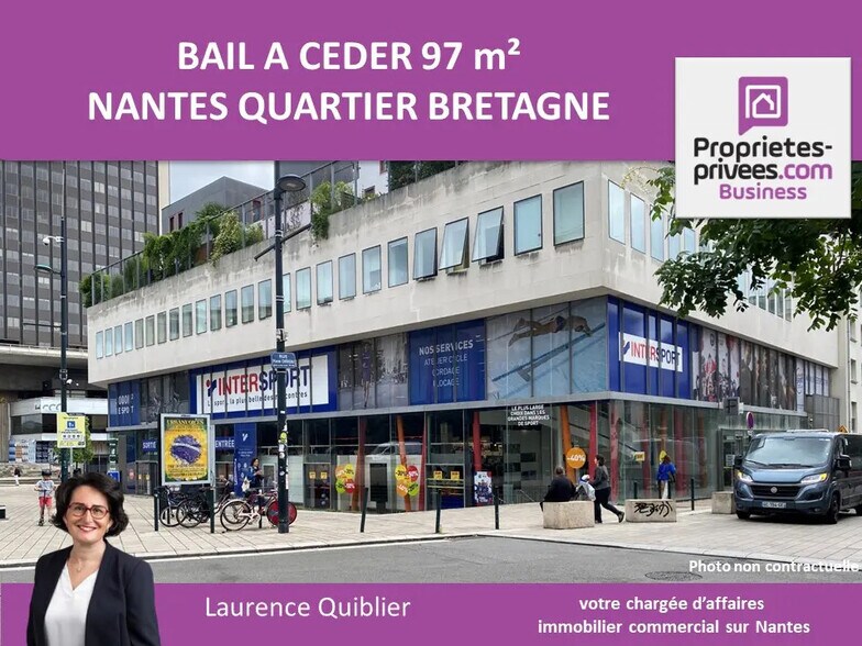 Local commercial dans Nantes à louer - Photo de l’immeuble – Image 1 sur 6