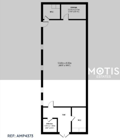 38 Morehall Avenue, Folkestone à louer - Plan d’étage – Image 3 sur 4