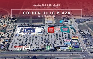 Plus de détails pour Hwy 46 & Golden Hill Rd, Paso Robles, CA - Local commercial à louer