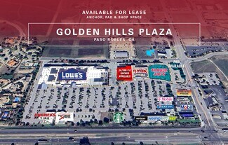 Plus de détails pour Hwy 46 & Golden Hill Rd, Paso Robles, CA - Local commercial à louer