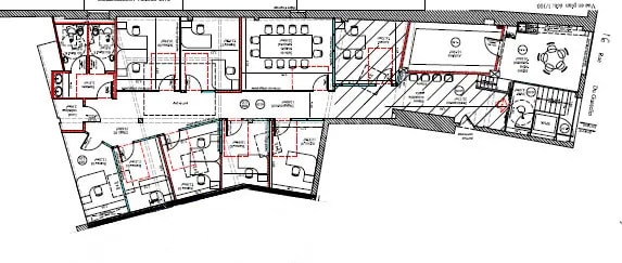 Bureau dans Périgueux à louer - Plan d’étage – Image 2 sur 2
