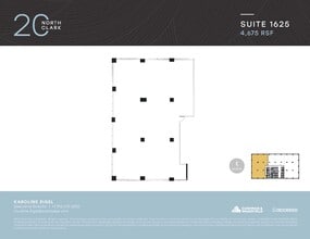 20 N Clark St, Chicago, IL à louer Plan d’étage– Image 1 sur 1