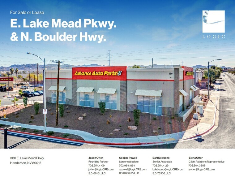 380 E Lake Mead Pky, Henderson, NV à vendre - Photo de l’immeuble – Image 1 sur 5