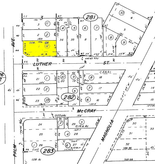 6830 Palm Ave, Riverside, CA à louer - Plan cadastral – Image 2 sur 4