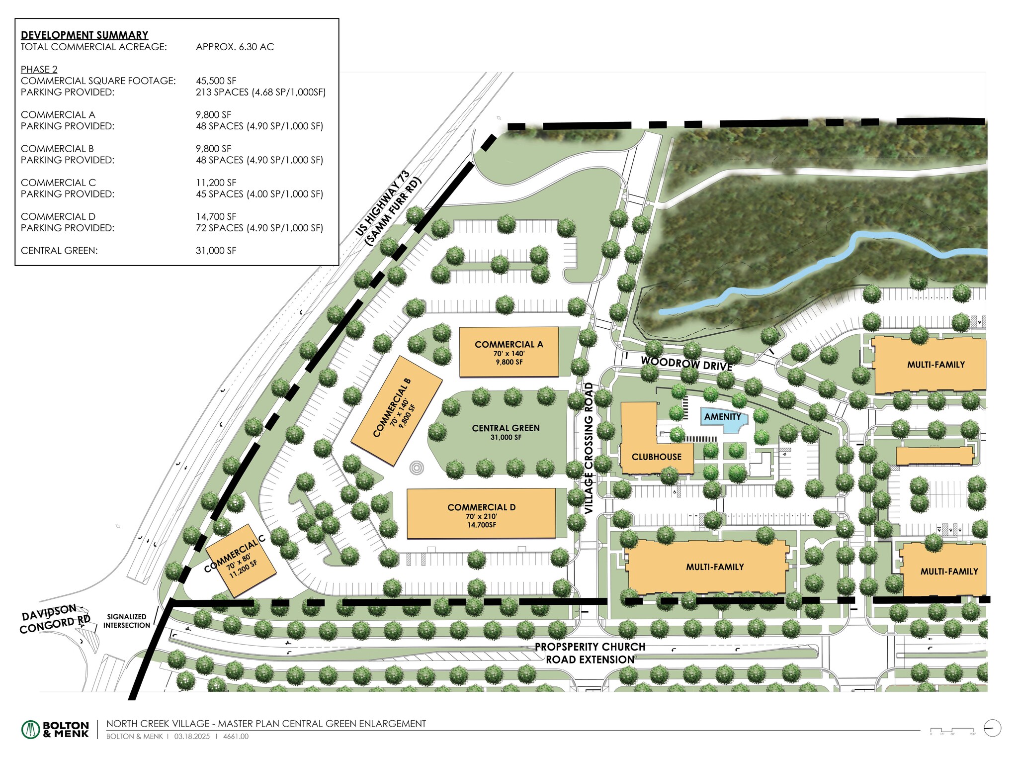 14013 N Creek Village Dr, Huntersville, NC à louer Plan de site– Image 1 sur 1