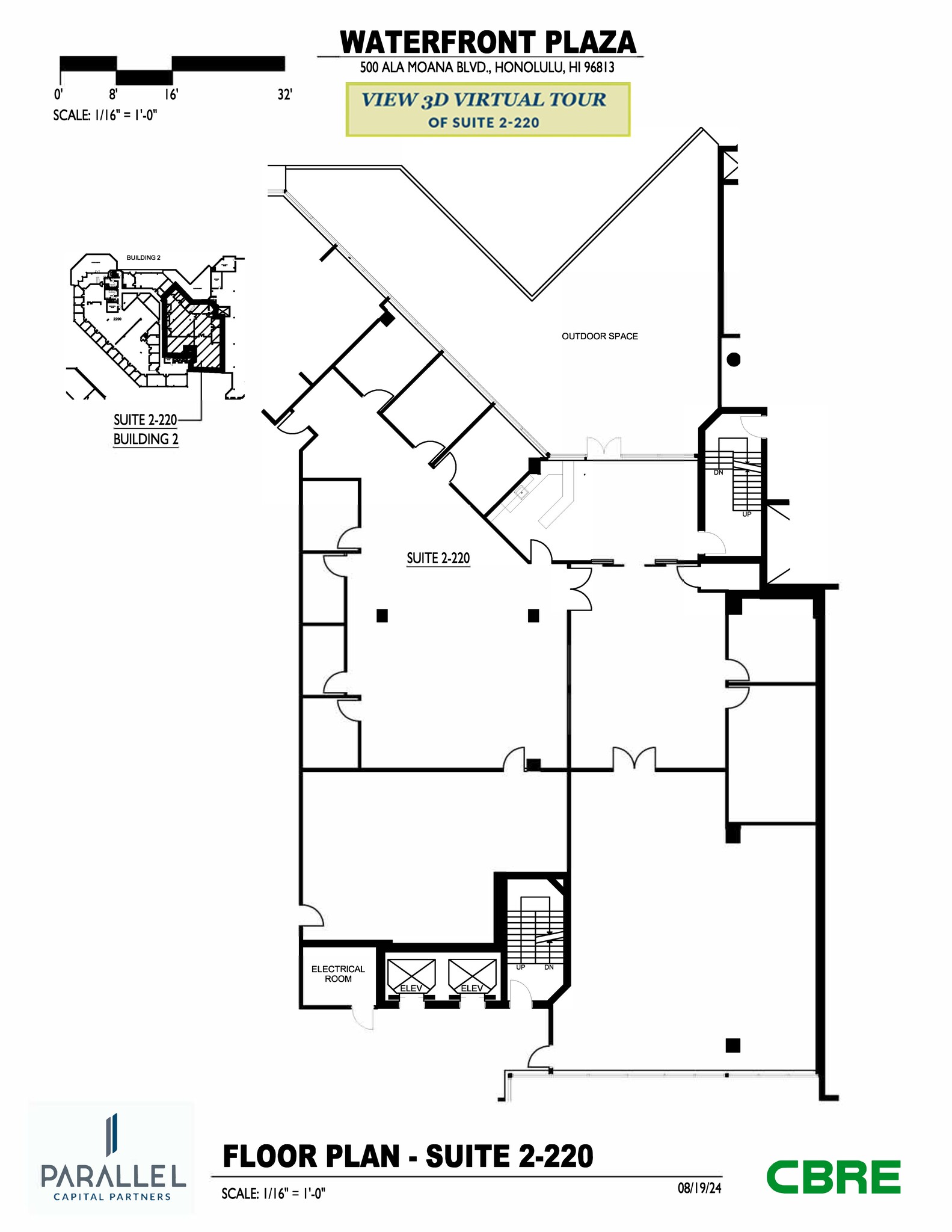 500 Ala Moana Blvd, Honolulu, HI à louer Plan de site– Image 1 sur 1