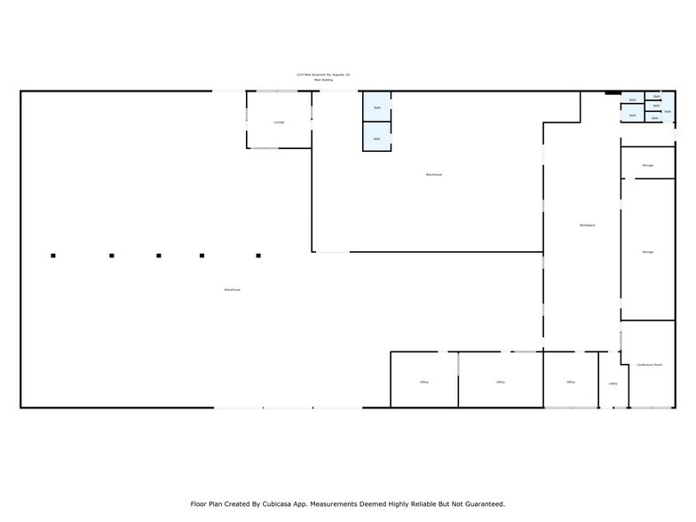 1219 New Savannah Rd, Augusta, GA à louer - Plan d’étage – Image 3 sur 60