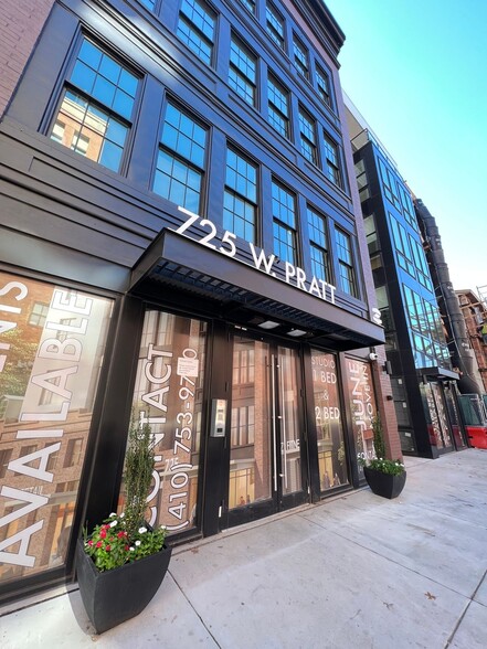 725 W Pratt St, Baltimore, MD à louer - Photo de l’immeuble – Image 1 sur 3