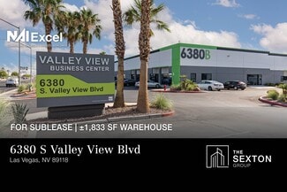 Plus de détails pour 6380 S Valley View Blvd, Las Vegas, NV - Local d'activités à louer